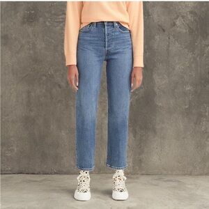 Levi's ribcage Straight ankle Jeans